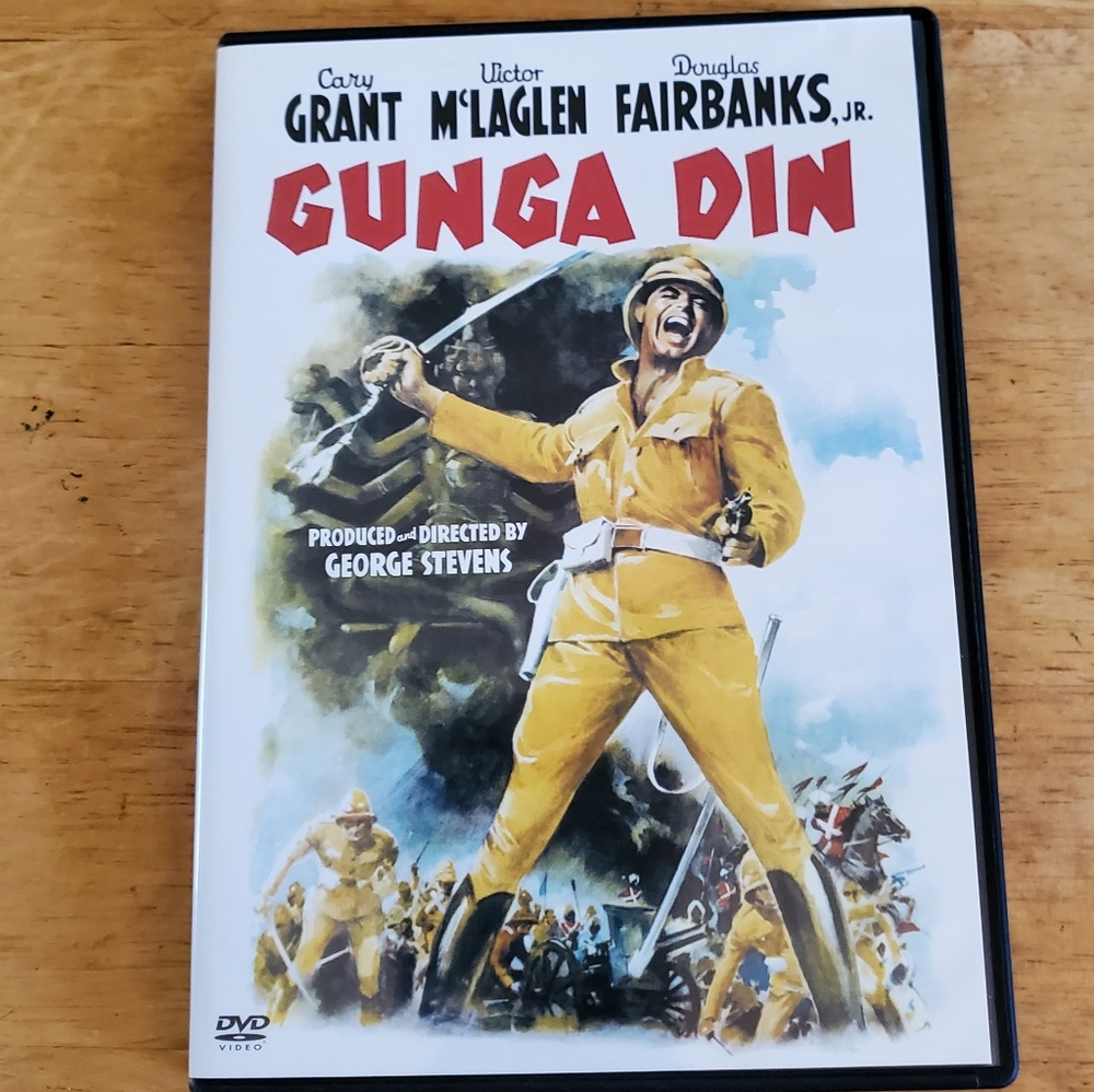 Gunga Din 1949 American Adventure DVD Cay Grant Douglas Fairbanks